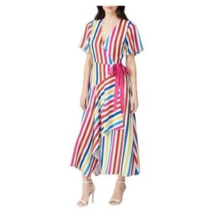 Color Me Courtney Taira Wrap Dress